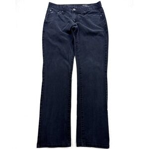 Aeropostale Jeans Men 32x32 Black Bowery Slim Straight Denim‎